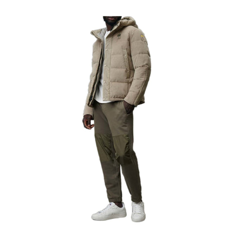 BLAUER Piumino corto Piumino Uomo corto modello Fargo Beige A24 - BLAUERBLUC02115006973 - 301 - M - Francavilla Moda
